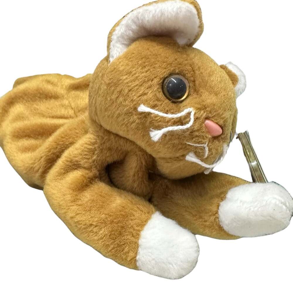 Ty Beanie Baby Collection Nip The Golden Cat 1994 Brown Kitty New With Tags